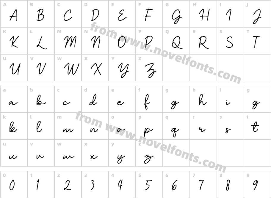 Senja SantuyCharacter Map