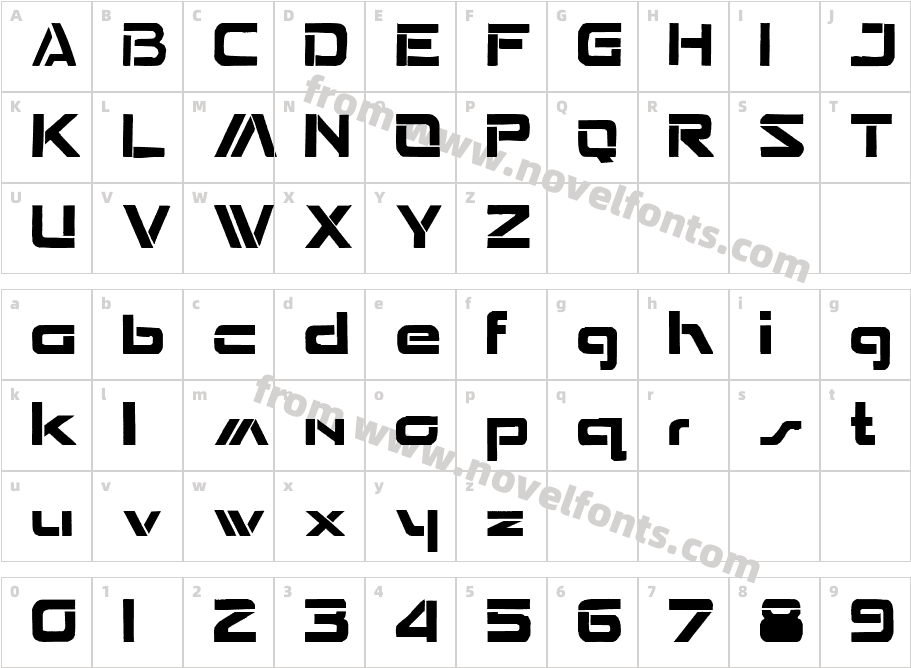 SeperatedCharacter Map