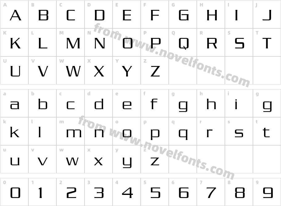 Serpentine LightCharacter Map