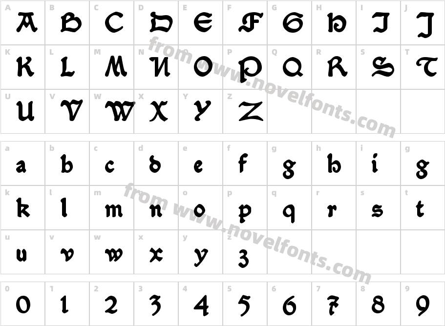 SerpentisBlackCharacter Map