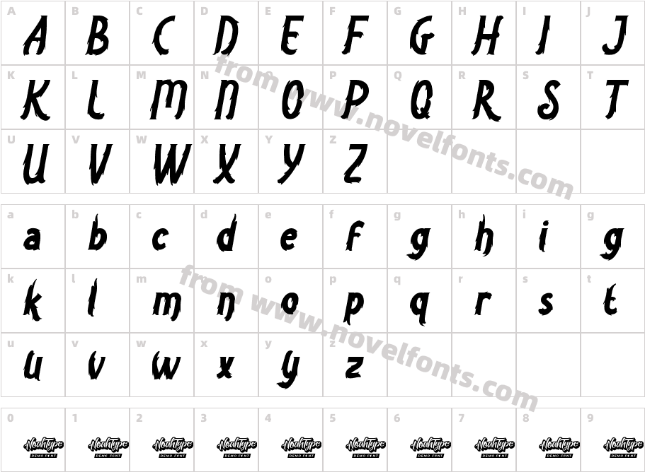 SevenMonstersDemoRegularCharacter Map