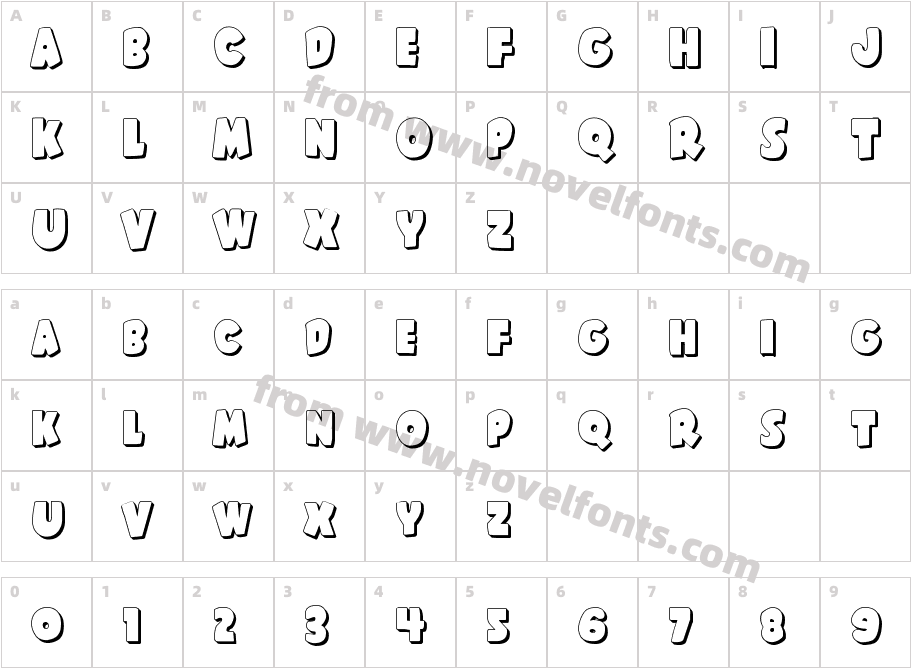 Shablagoo 3DCharacter Map