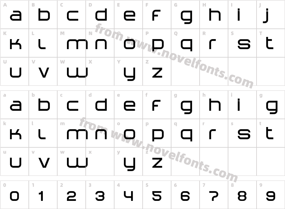 SharedCharacter Map