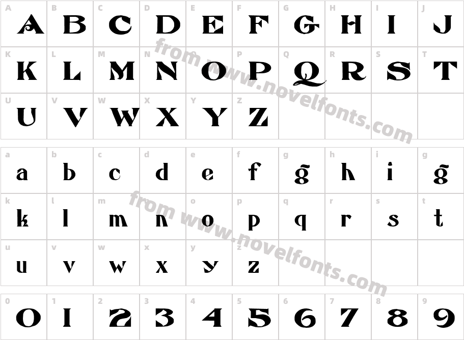 Atkinson EccentricCharacter Map