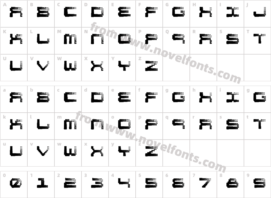 ShiftCharacter Map