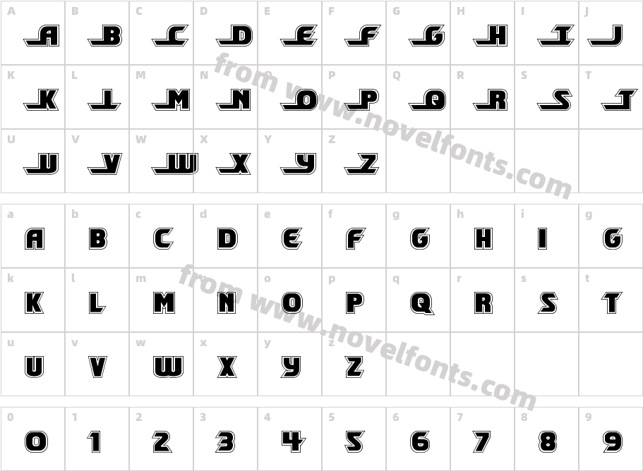 Shining Herald Academy RegularCharacter Map