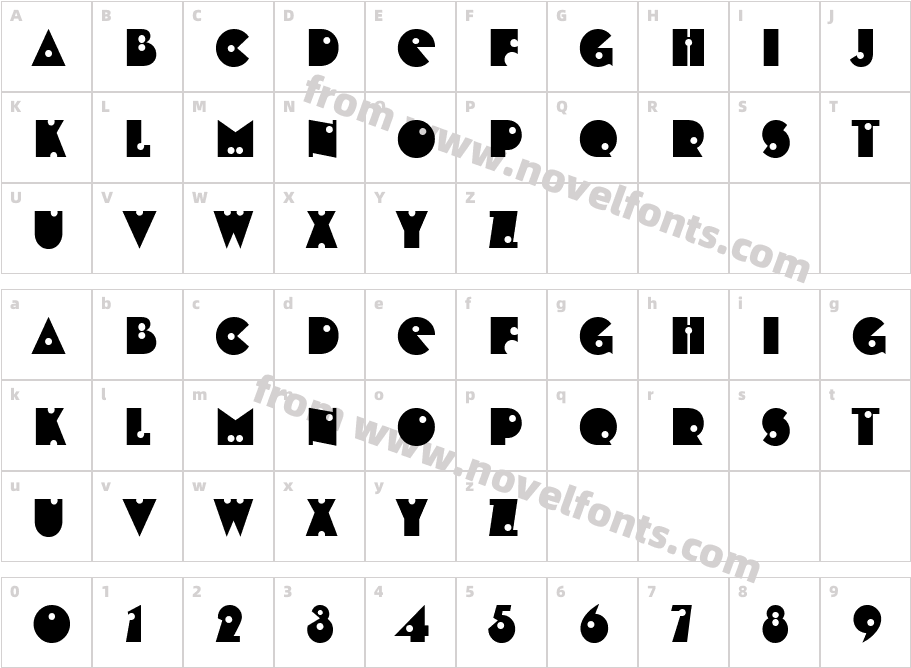 ShotShellCharacter Map