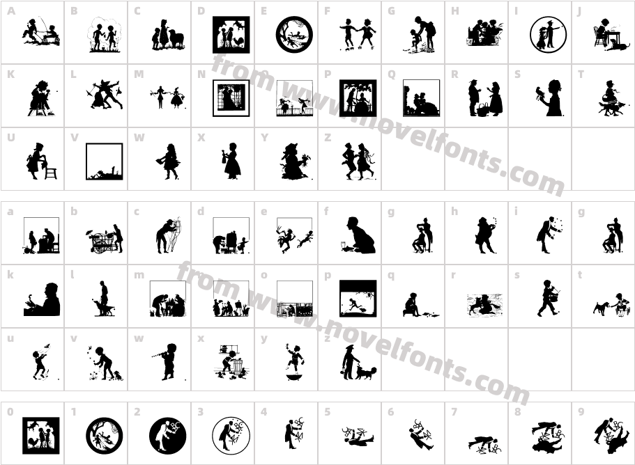 SilhousTwoCharacter Map