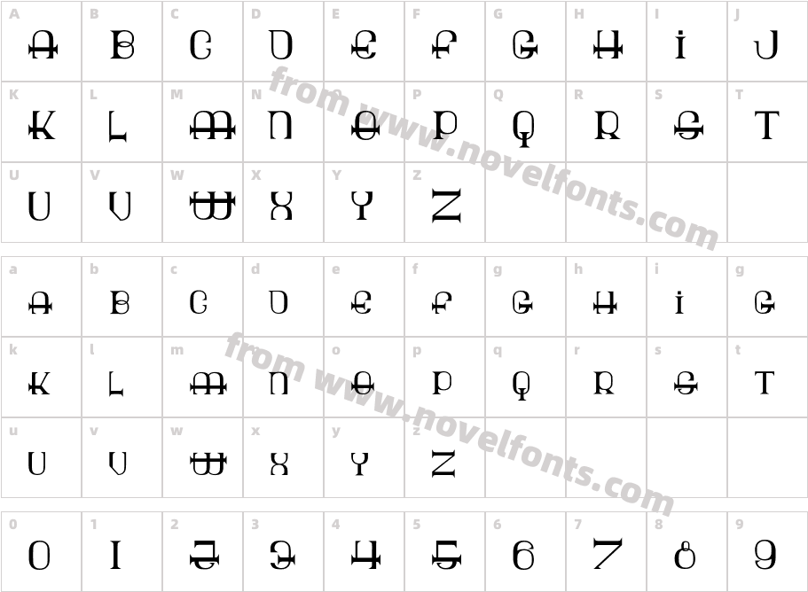 SillbatCharacter Map