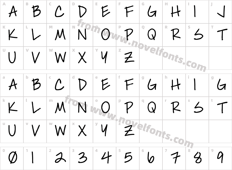 Simply KelleyCharacter Map