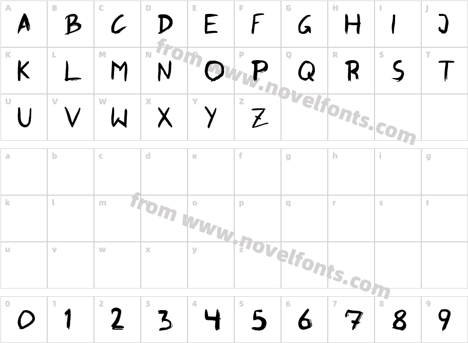 SkippingBrushCharacter Map