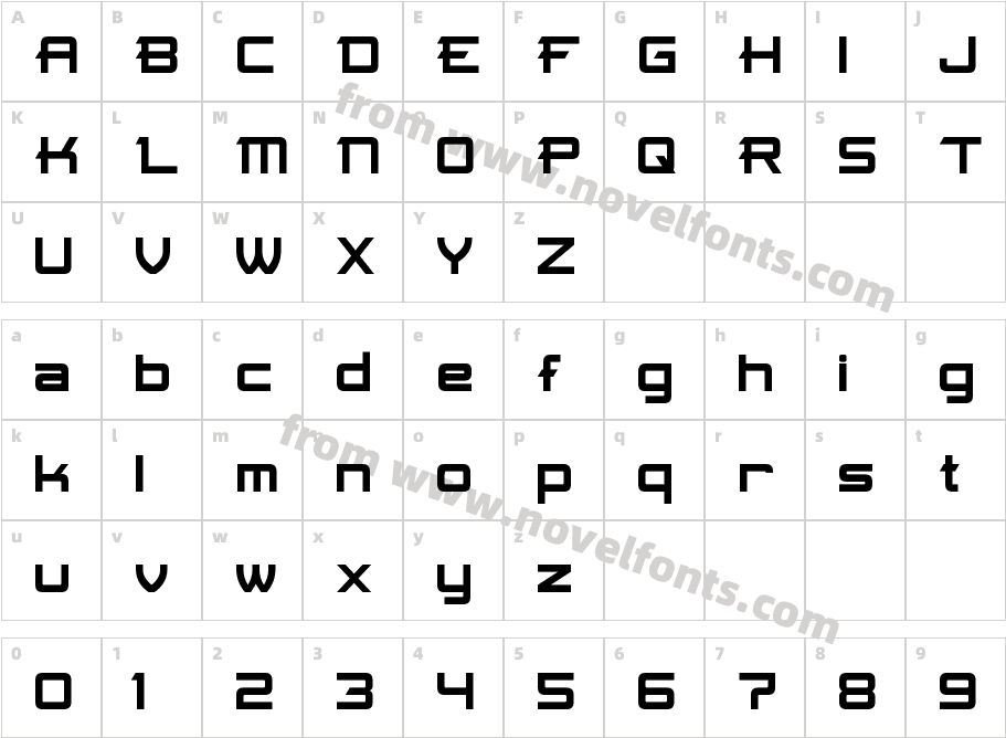 SkirCharacter Map