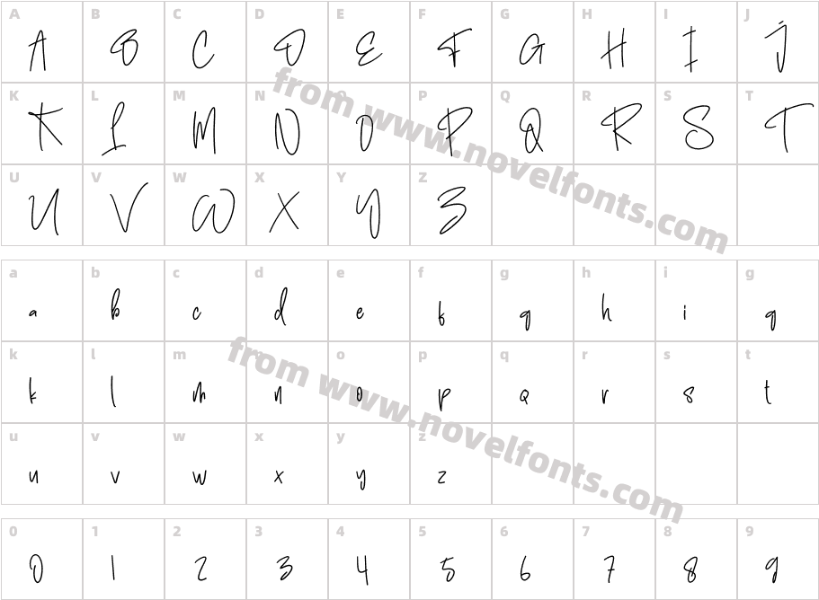 SkyPathRegularCharacter Map