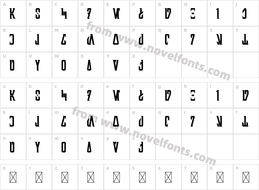 SkyhookCharacter Map