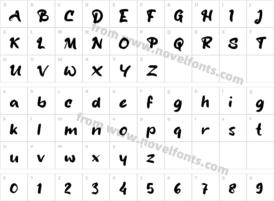 Atos_Character Map