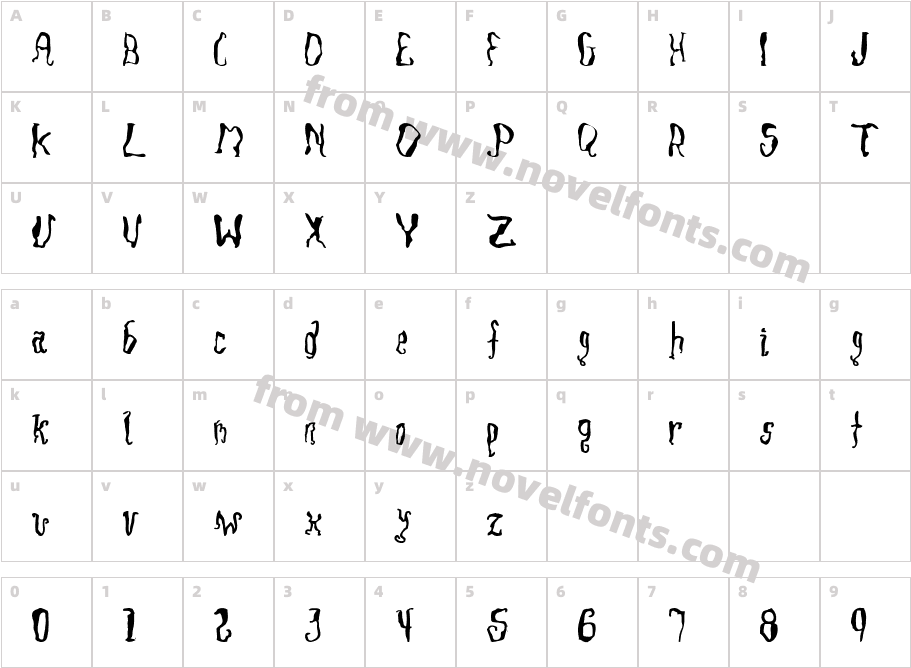 SlackScriptCharacter Map