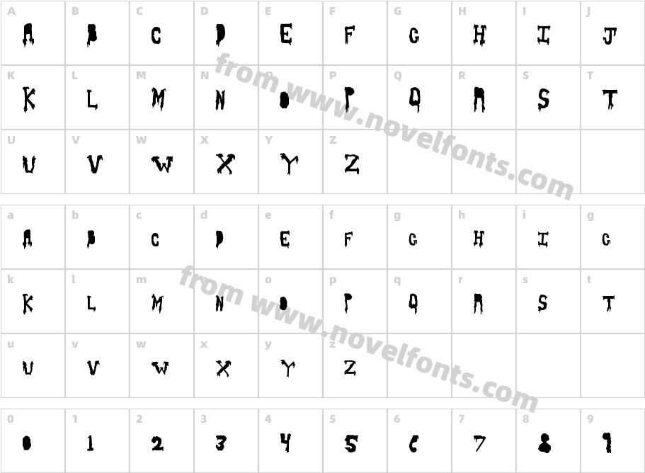 SlashThirtyCharacter Map