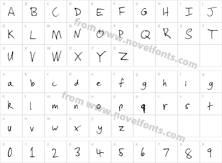 Slevdog 2Character Map