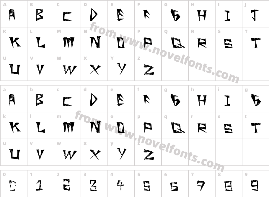 SlightRockingCharacter Map