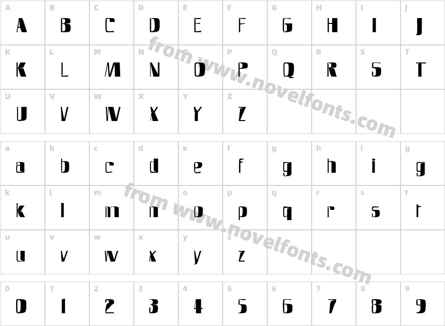 SlimFast AHCharacter Map