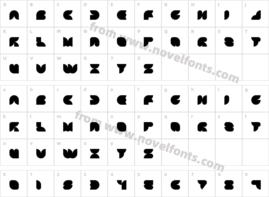 AtticCharacter Map