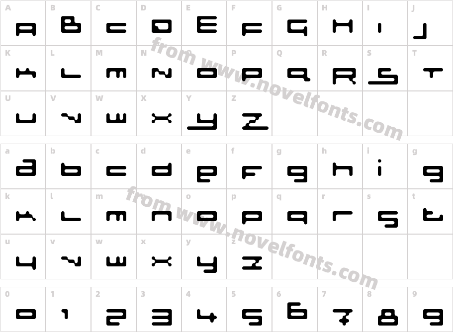 Sloth Rounded RegularCharacter Map