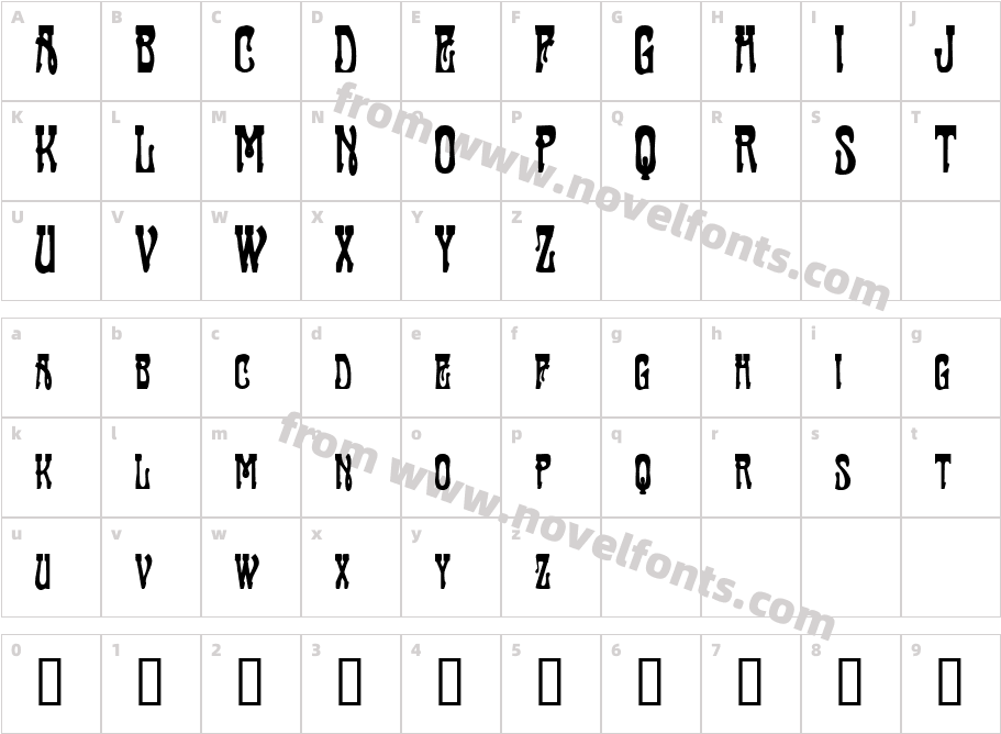 Sluagh  CreepyCharacter Map