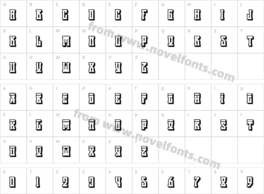 Attila ShadowCharacter Map