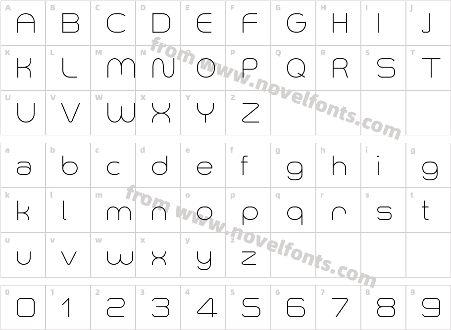 Smush LightCharacter Map