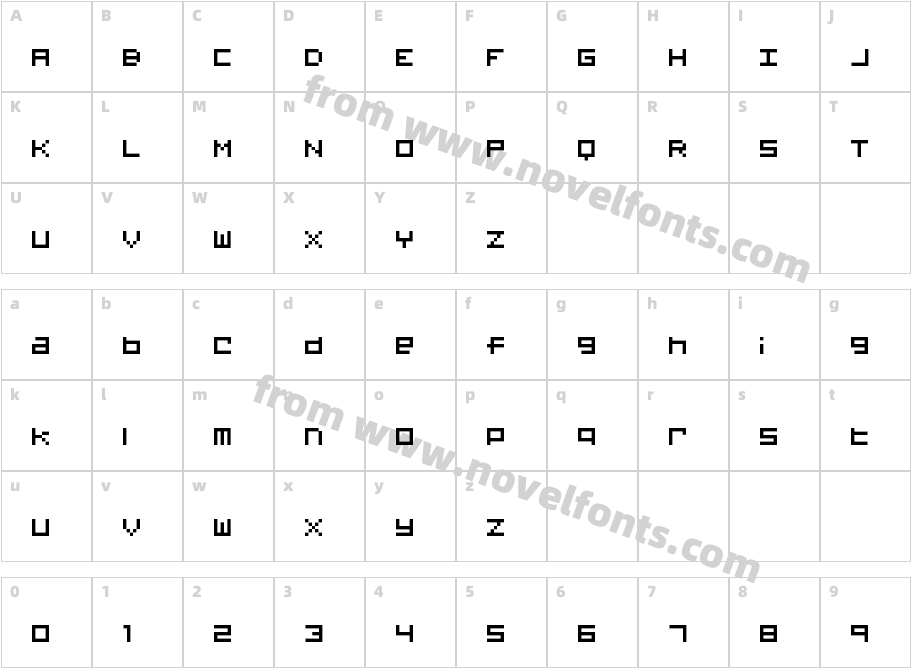 SnareDrum One NBPCharacter Map