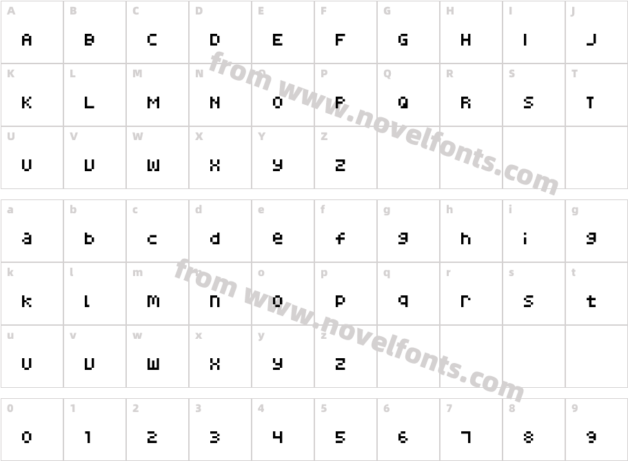 SnareDrum Three NBPCharacter Map