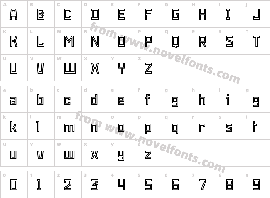 Snowstorm InlineCharacter Map