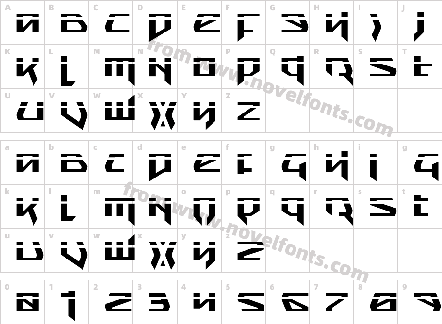 Snubfighter PhaserCharacter Map