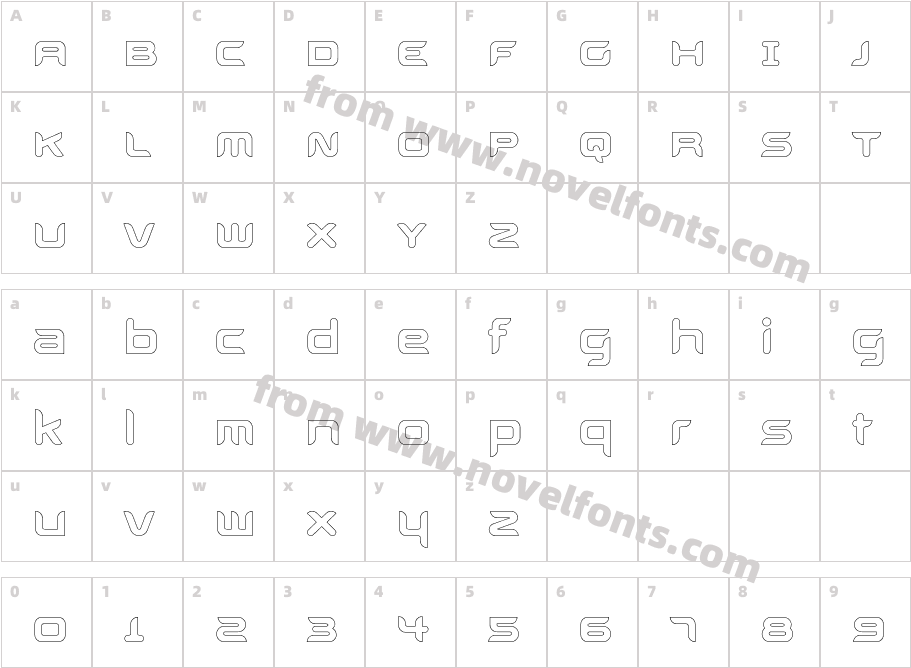 Aura-OutlineCharacter Map