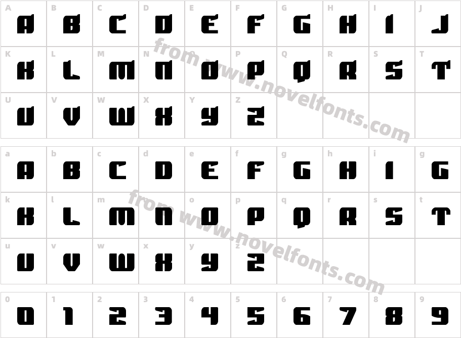 Spartaco StraightCharacter Map