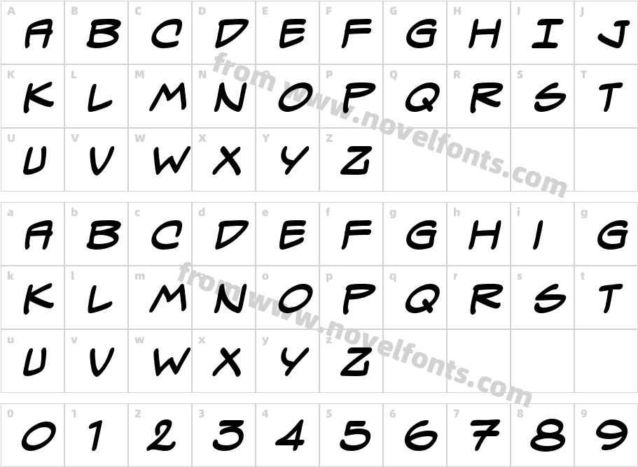 Spectre Verde BBCharacter Map