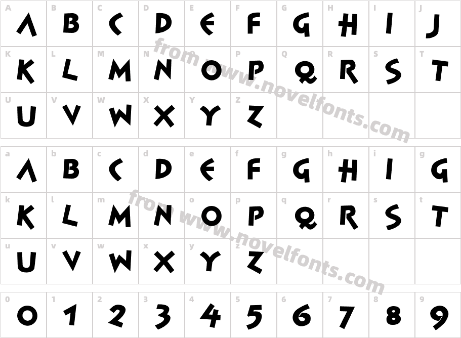 Spontan BlackCharacter Map