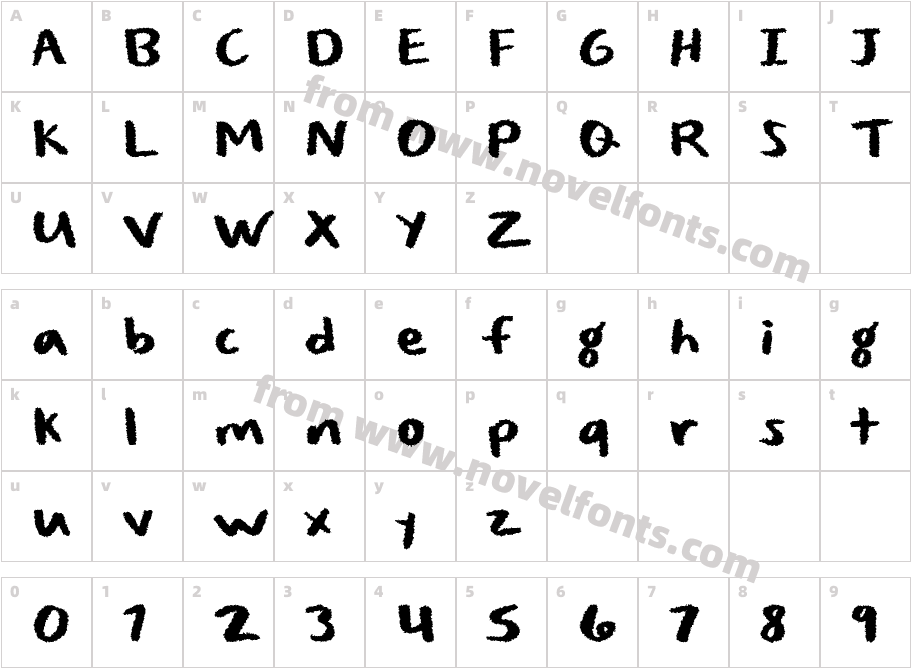 Spooky FrightCharacter Map