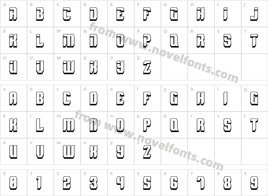 Spyh ShadowCharacter Map