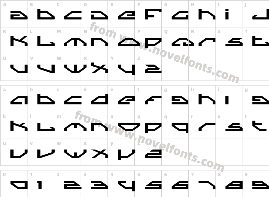 Spylord ExpandedCharacter Map