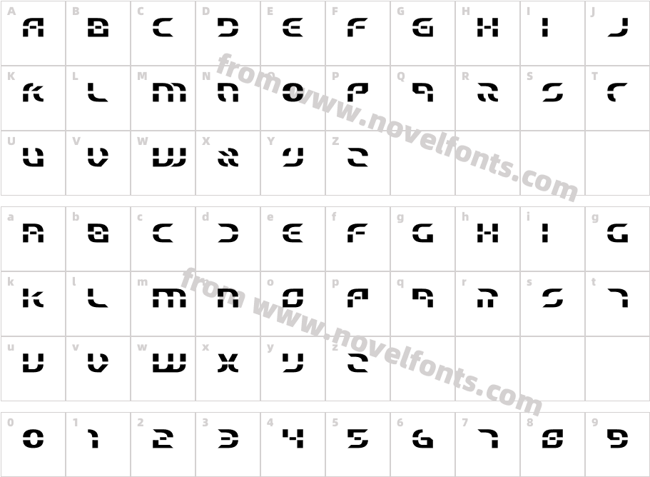 Starfighter BetaCharacter Map