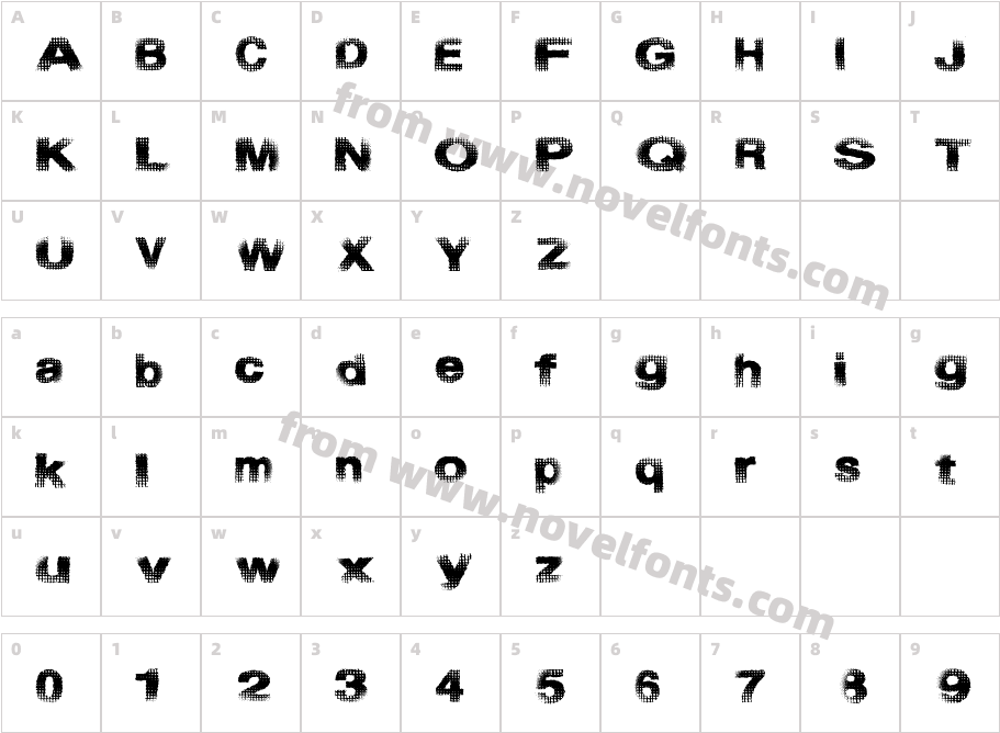 StartMenuCharacter Map