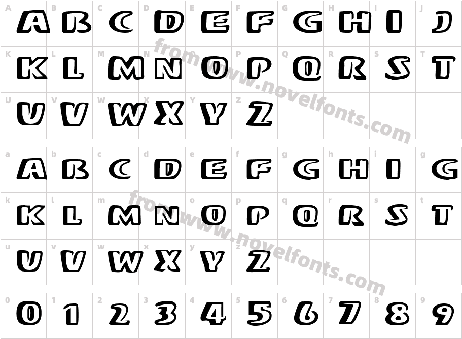 StereoCharacter Map