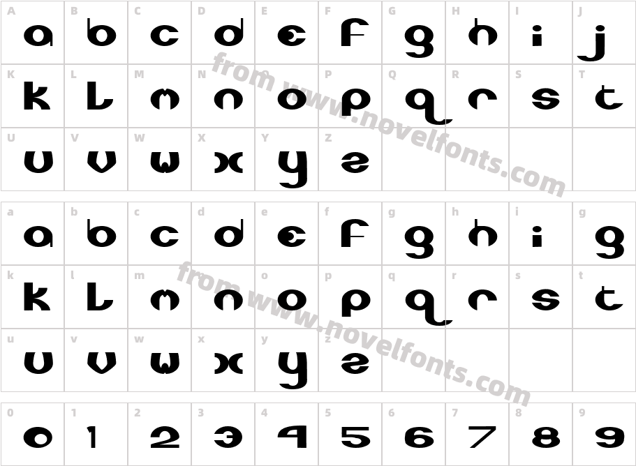 Stereophonic 1Character Map