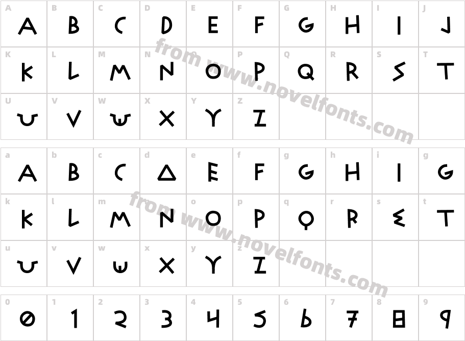 Stoix MonoCharacter Map