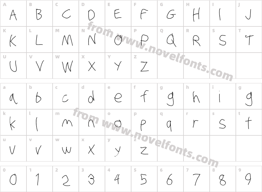 Stray Cat LightCharacter Map