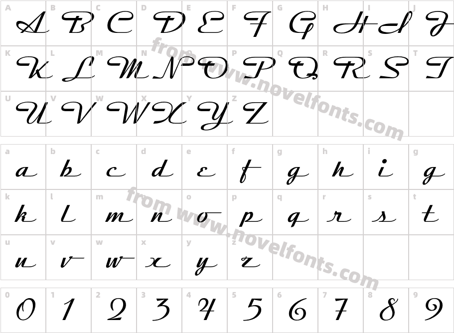 Streamline LightCharacter Map