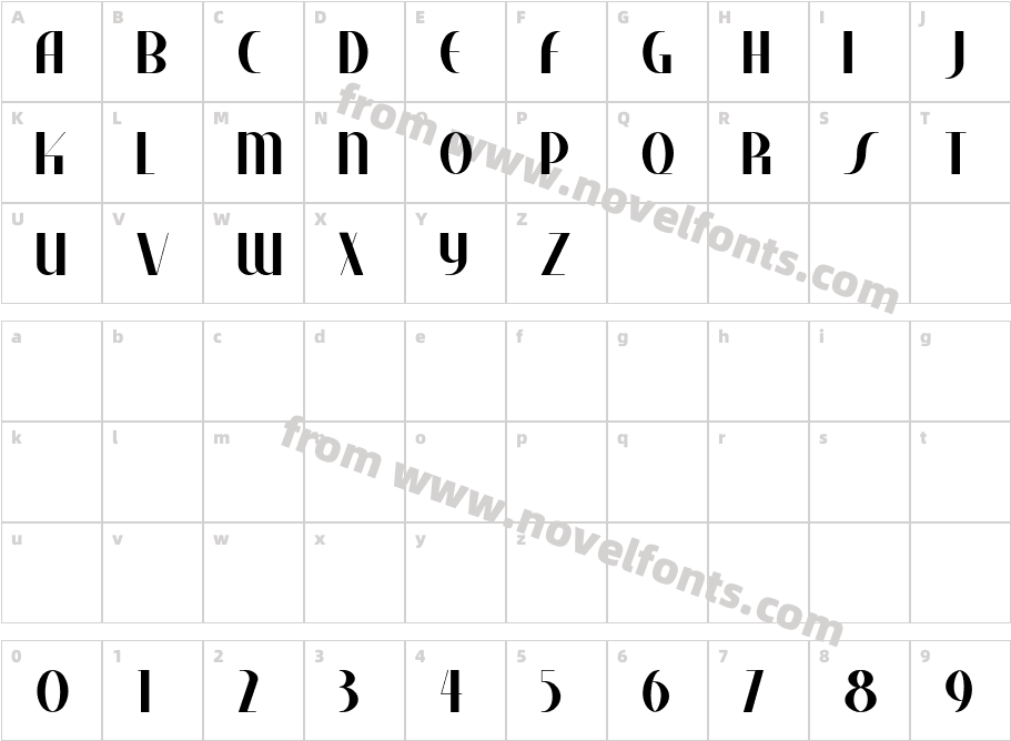 StudebakerCharacter Map