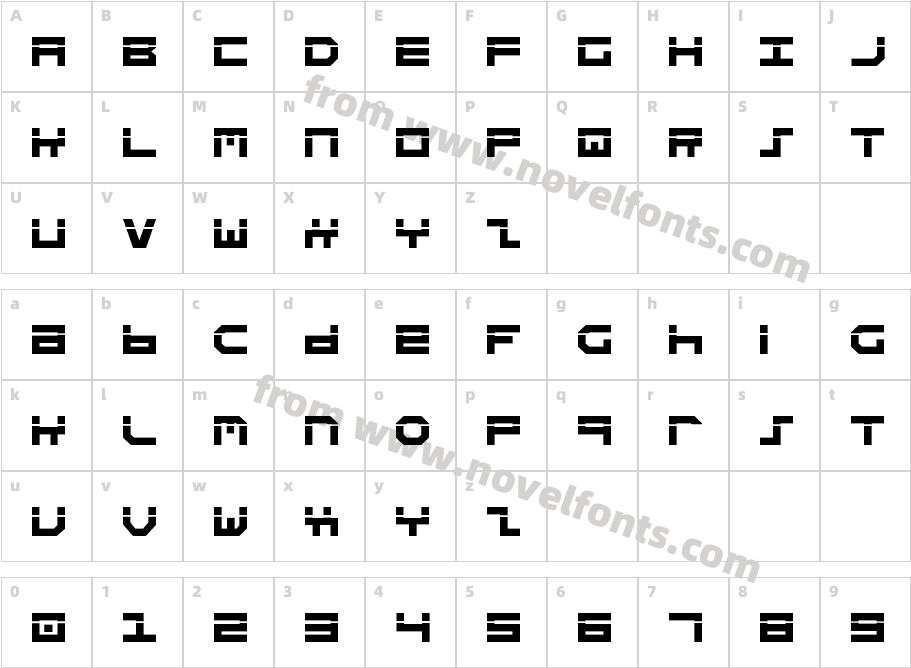 Stuntman LaserCharacter Map