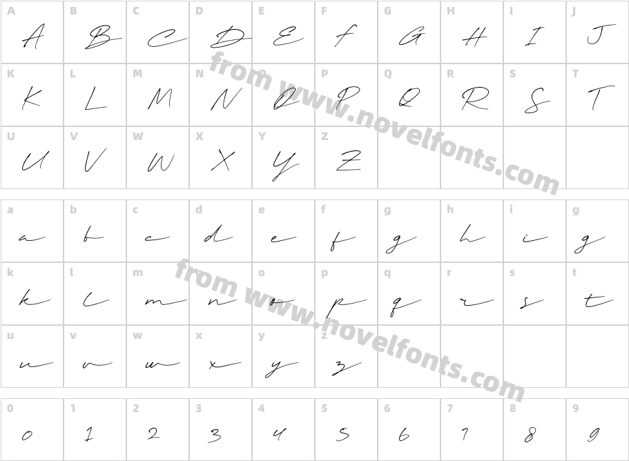 Stylish DakotaCharacter Map